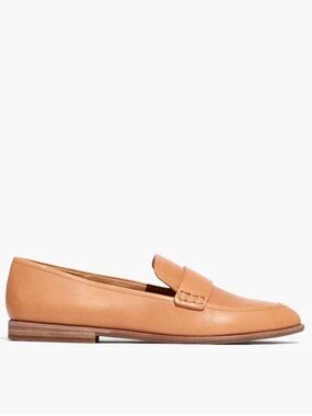 Madewell The Alex Loafer in Leather Tan size 7.5